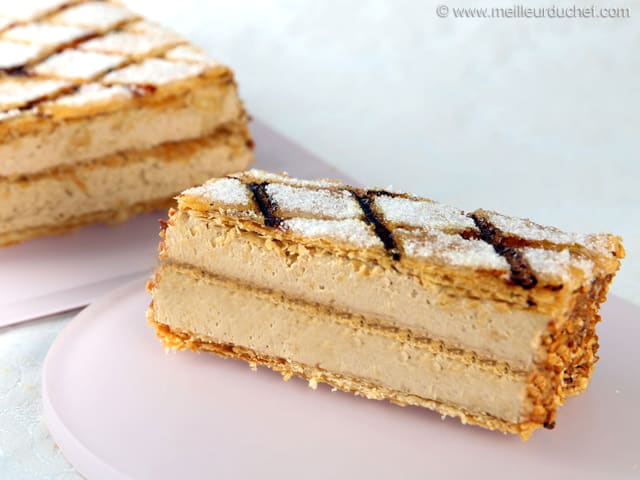 Mille-feuille praliné