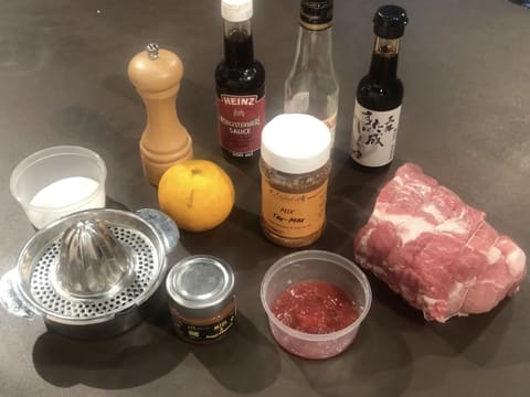 Mini burger de Noël à l'effiloché de porc - 1