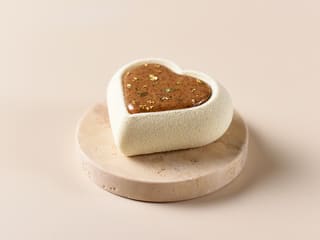 Mini-cœurs praliné/Gianduja de la Saint Valentin