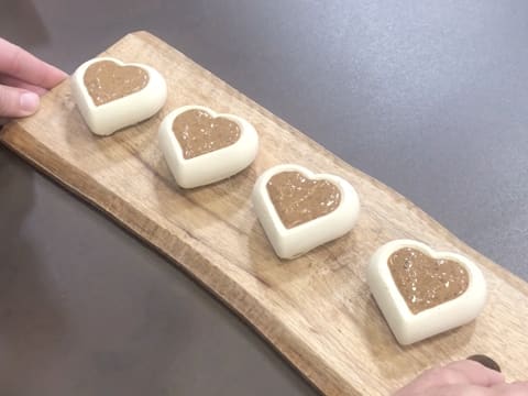 Mini-cœurs praliné/Gianduja de la Saint Valentin - 111