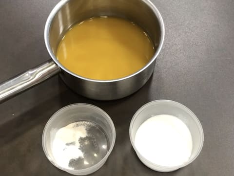 Mini-entremets mandarine & chocolat blanc - 15