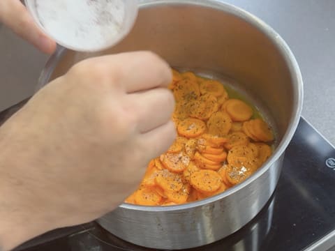 Mini-tatin de carottes au cumin et miel - 12