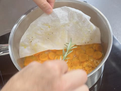 Mini-tatin de carottes au cumin et miel - 24