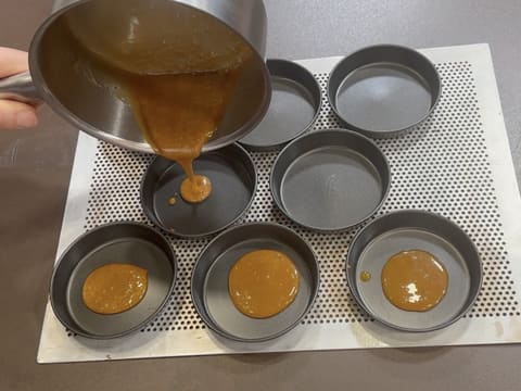 Mini-tatin de carottes au cumin et miel - 35