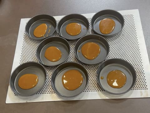 Mini-tatin de carottes au cumin et miel - 36