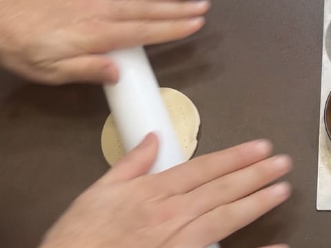 Mini-tatin de carottes au cumin et miel - 40