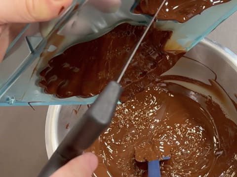 Moulage d'un coquillage en chocolat - 29