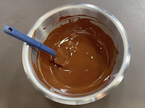 Moulage d'un coquillage en chocolat - 32