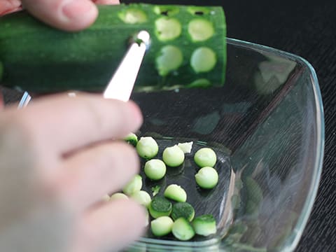 Mousseline de cabillaud aux deux purées et crème d'asperges - 11