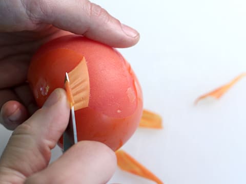 Mousseline de cabillaud aux deux purées et crème d'asperges - 61