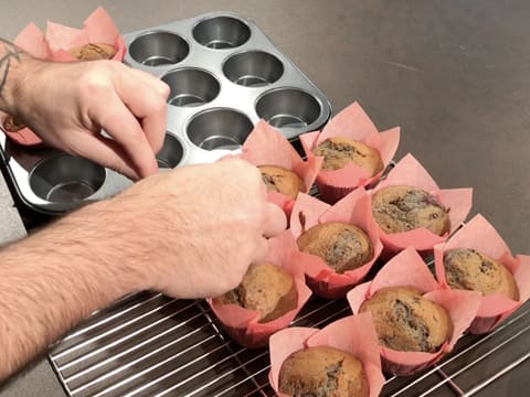 Muffins aux framboises - 25