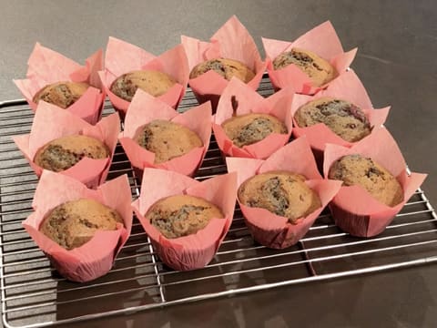 Muffins aux framboises - 26