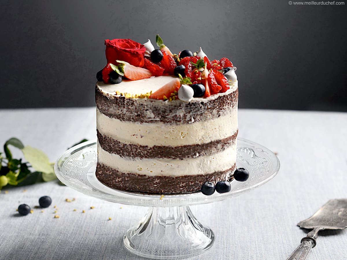 Naked cake Notre recette illustrée Meilleur du Chef