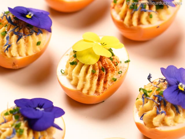 Oeufs mimosa de Pâques