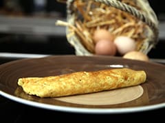 Omelette roulée