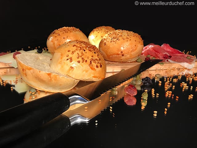 Recette Pain burgers moelleux maison sur Chefclub daily