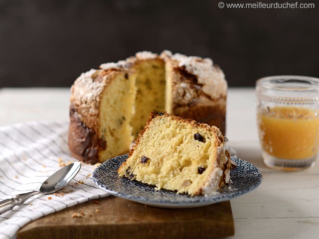 Panettone aux fruits confits