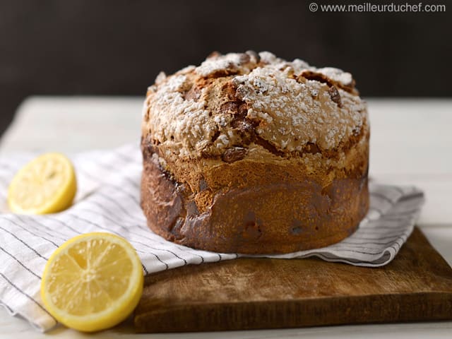 Panettone aux fruits confits