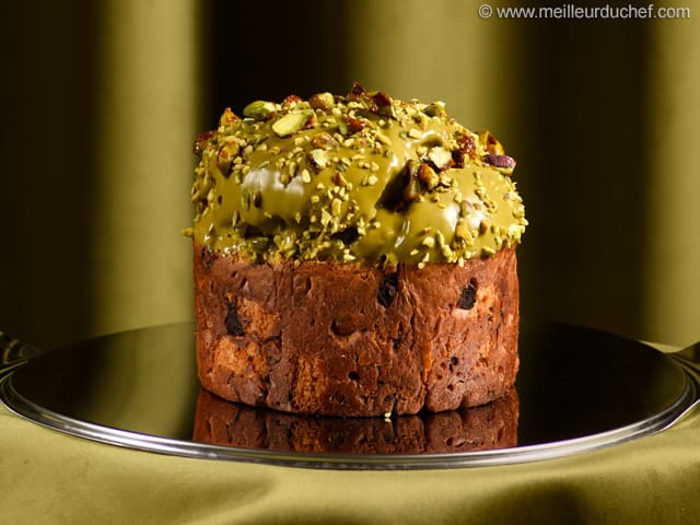 Panettone à la pistache