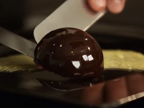 Parfait glacé au chocolat et passion - 81