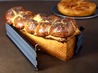 Moule à pâté en croûte pliable à charnières en inox plein Géoforme 35 x 7 x  7,5 - 3211.35 - DE BUYER