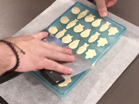 Moulage en chocolat du poisson boule - 51