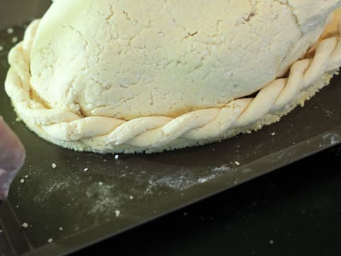 Poulet de Bresse en croûte de sel - 31