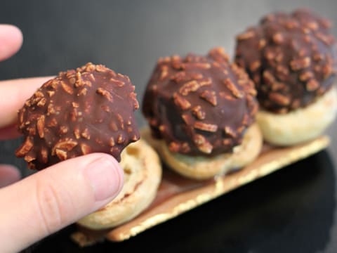 Profiteroles caramel chocolat - 76