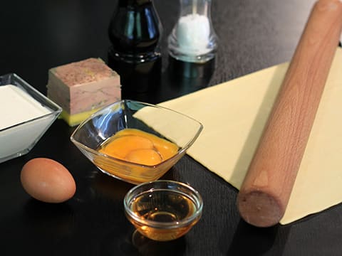 Raviole de foie gras, sauce Armagnac - 1