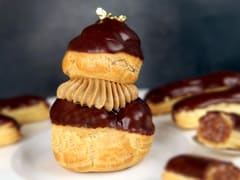 Religieuse au chocolat