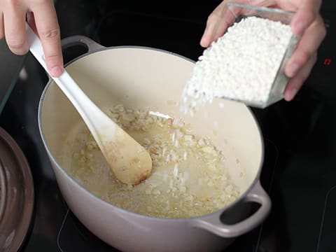 Risotto aux cèpes et foie gras - 5