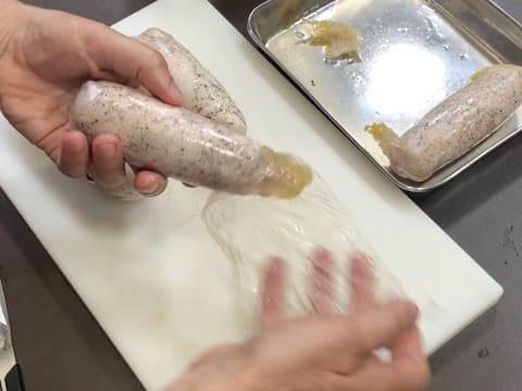 Roulade de volaille à la truffe et sa purée de patate douce - 84