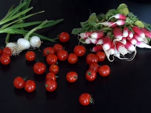 Sablé de boudin laqué au Pika Berdea et petits légumes glacés - 20