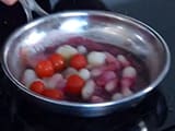 Sablé de boudin laqué au Pika Berdea et petits légumes glacés - 32