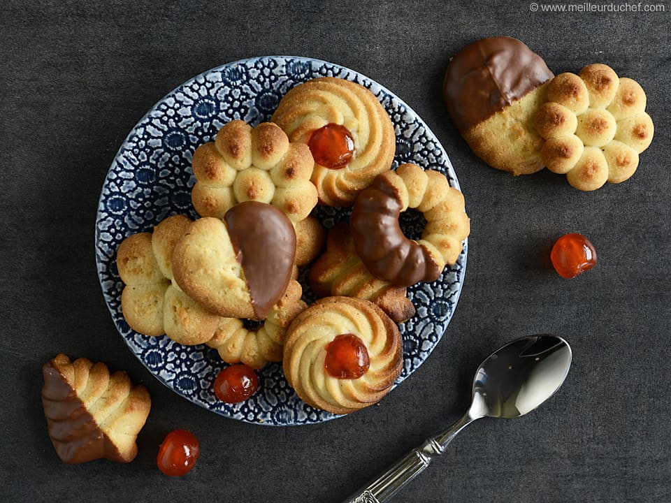 Pistolet à pâtisserie avec 8 douilles pour Macarons et biscuits