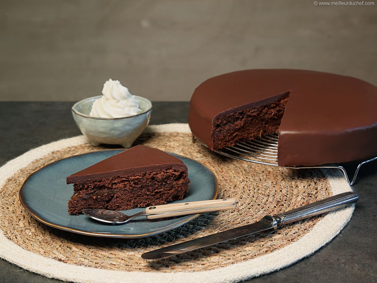 Sachertorte - Notre recette avec photos - Meilleur du Chef