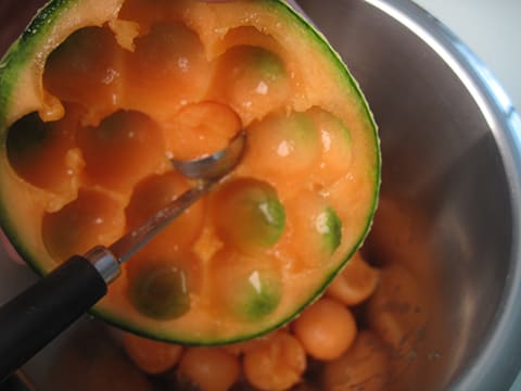 Salade de melon et feta - 3