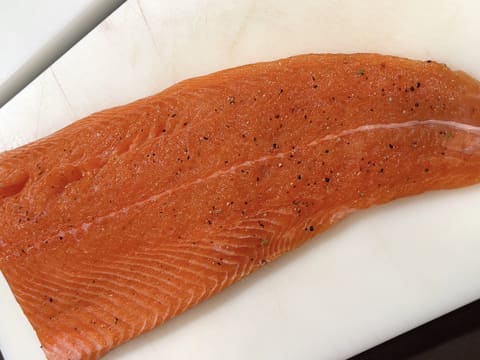 Saucisson de saumon en brioche - 57