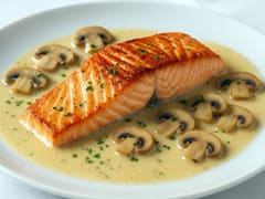 Saumon au champagne