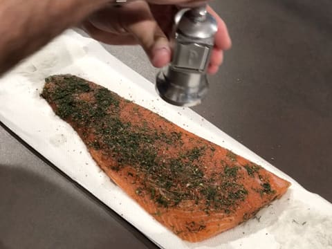 Saumon Gravlax, sauce à l'aneth - 31