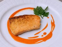 Pavés de saumon rôti au Sésame