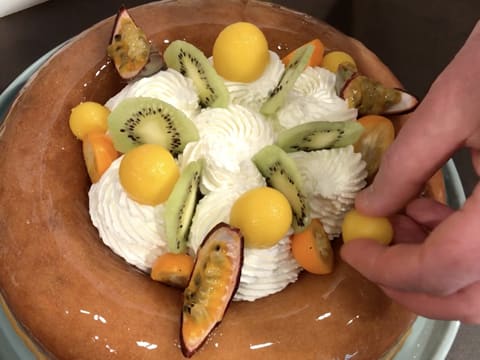 Savarin chantilly aux fruits - 56