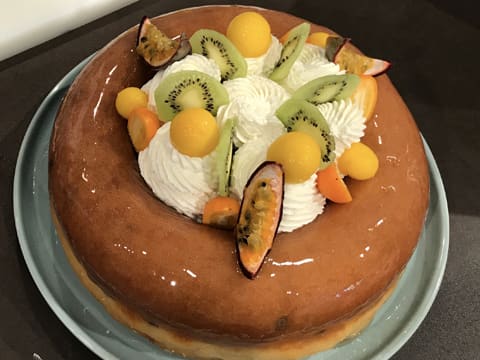 Savarin chantilly aux fruits - 57