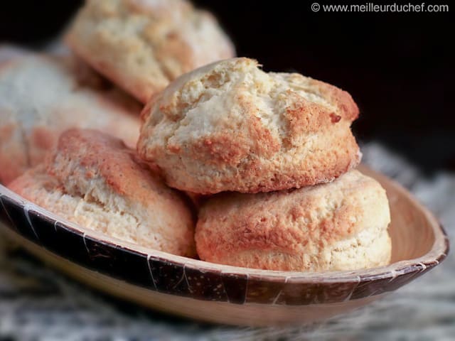 Scones - Recette de cuisine avec photos - Meilleur du Chef