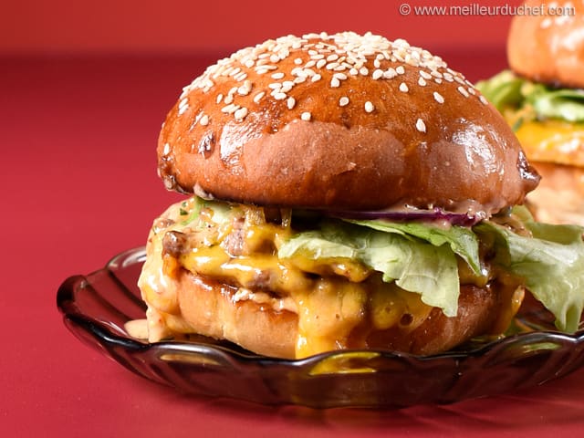 Smash burger d'agneau