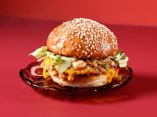 Smash burger d'agneau