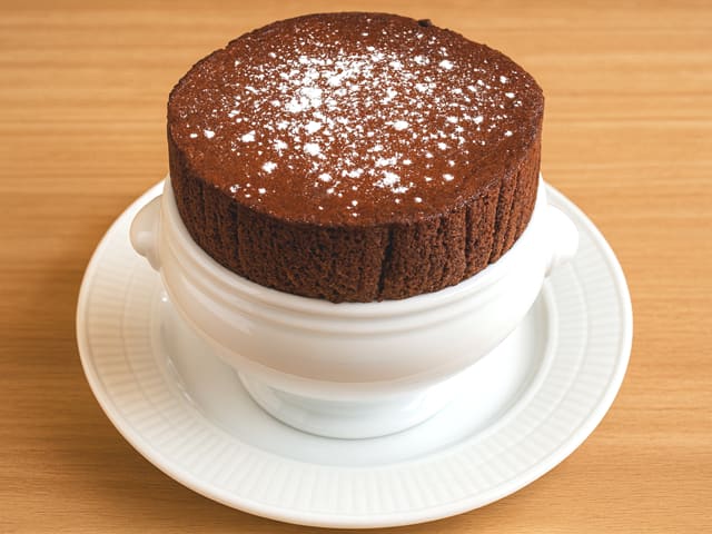 Soufflé au chocolat