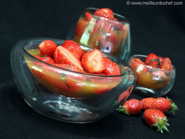 Soupe de fraises