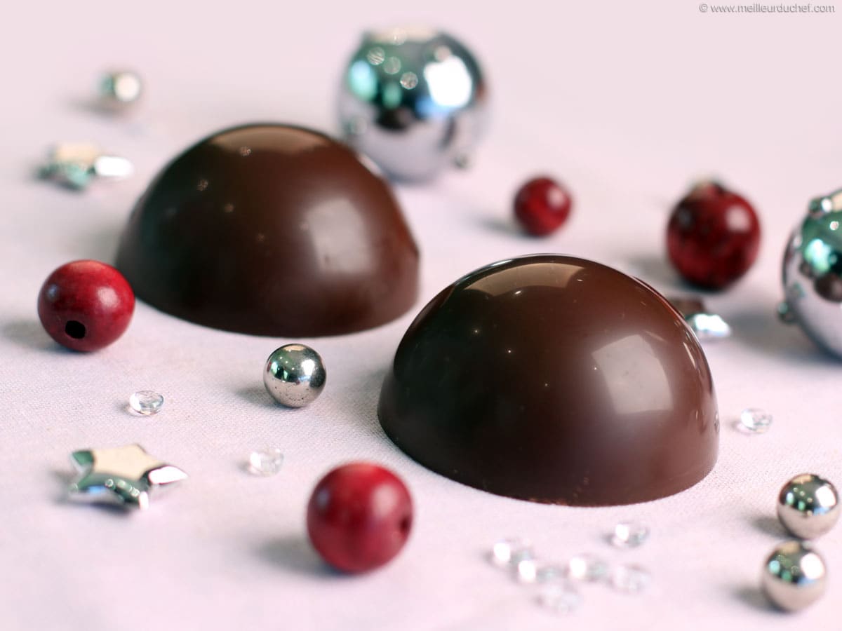 Spheres En Chocolat La Recette Avec Photos Meilleur Du Chef