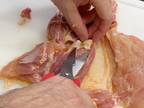 Suprême de volaille de Noël en croûte de pain d'épices, déclinaison autour de la courge, sauce Périgueux à la truffe noire - 30